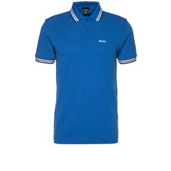 BOSS  Polo majice kratki rokavi Paddy Curved  Modra