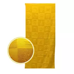 Dekordom plažni peškir beach master - 70x150 - shell golden ( 025758 )