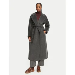 Weekend Max Mara Volneni plašč Tempera 2625016072 Siva Regular Fit