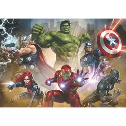 Puzzle The Avengers Educa 1000 delov in Fix lepilo od 11 leta
