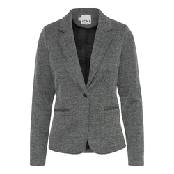 ICHI Blazer Kate siva/črna