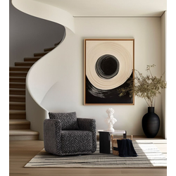 Atelier del Sofa Fotelja Nora, 75 x 70 x 80 cm, Crna