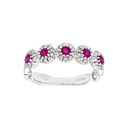 DIAMANT LETERNEL Prstan srebrna