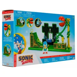 Northix Igralni komplet Sonic Stardust Speedway Zone z dodatki in figuricami
