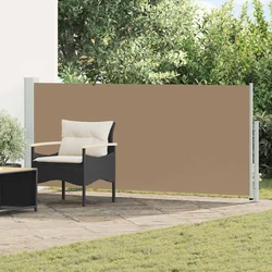 Retraktabilna bočna tende Sivosmeđa 300 x 170 cm Poliester