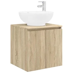 Umivaonik s policom Hrast sonoma 49,5 x 44,5 x 65 cm