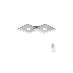 Paul Neuhaus 8378-55 - LED prigušiva svetiljka AMARA LED/45W/230V hrom + daljinski upravljač