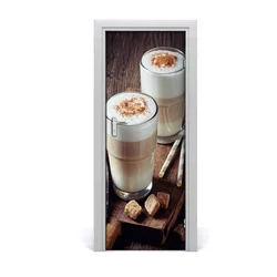 tulup.si Samolepilni tapete na vratih Latte 85x205 cm