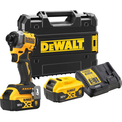 DeWalt akumulatorski udarni odvrtač, 2x5,0 Ah XR + T-STAK kofer ( DCF850P2T )