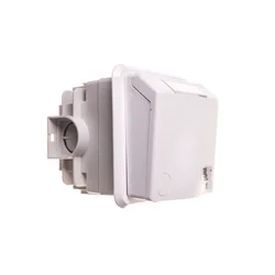 PCE Vgradna vtičnica 16A 5P 400V bela IP44 DESIGN 885-6v