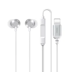 REMAX Slušalice RM-512i za iPhone Lightning, Srebrne
