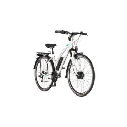 VisitorTouring Cross Ven-eco Električni bicikl, 28/18, Belo-sivi