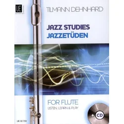 DEHNHARD:JAZZ STUDIES FOR FLUTE +CD
