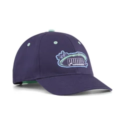 PUMA Comic Baseball Cap Youth, Kids, Deep Plum, KIDS