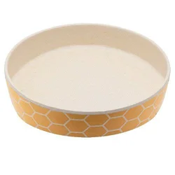 Skleda za mačke, BecoBowl - Bambus-medena čebula