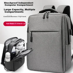 JINSHIWQ Unisex ranac za laptop, 14/15.6/17.3, Sivi