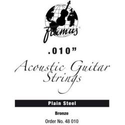 Framus 48010 Bronze Acoustic Guitar Single String Plain 010