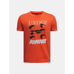 Boys T-shirt Under Armour B Split Big Logo SS