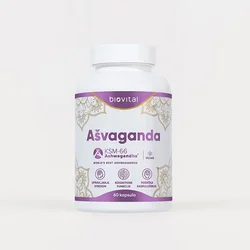 Ašvaganda KSM-66 Biovital 60 kapsula