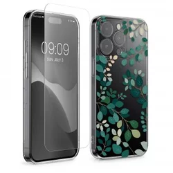 Prozoren ovitek za Apple iPhone 15 Pro Max - rdeča