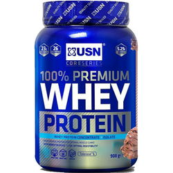 Beljakovine v prahu USN 100% Whey Protein Premium čokoláda 908g