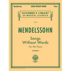 MENDELSSOHN:SONGS WITHOUT WORDS