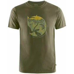 Fjällräven Majica na prostem Arctic Fox Dark Olive 2XL