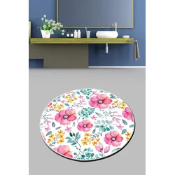 Hanah home Prostirka za kupatilo 140x140cm Šarena