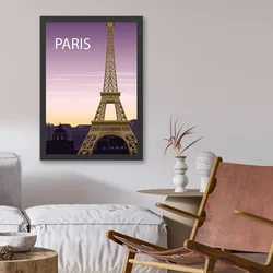 Wallity Uramljena slika Paris 6, 55x75 cm