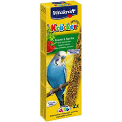 VITAKRAFT KREKER Z ZELIŠČI ZA MALE PAPIGE, 60 G / 2 KOM