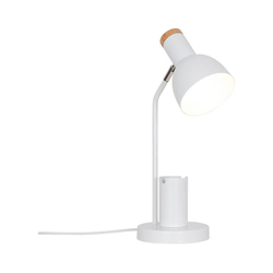 Nordlux - Stona lampa DEVONE 1xE27/15W/230V bela