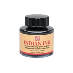 Indijsko črnilo črno Royal Talens - 30 ml