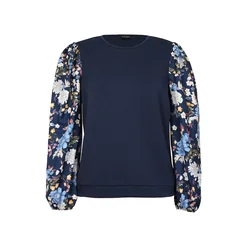 Anna Field Bluza temno modra / rumena / oliva / bela