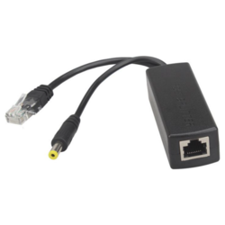 POE-INJ-4812 Gembird Extender 48V POE spiter kabl(RJ45 input 44V-57V), output 12V/1-2A, 100m