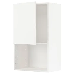 METOD Zidni element za mikrotalasnu, bela/Veddinge bela, 60x100 cm