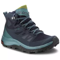 Salomon Outline Mid GTX W Navy Blazer/Hydro/Guacamole 4,5