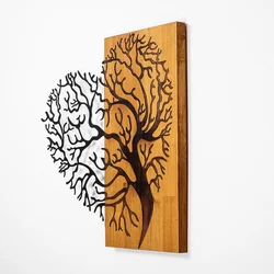 Wallity Zidna dekoracija MA-289, 58 x 62 cm,  Smeđa
