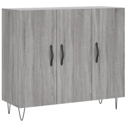 Komoda boja hrasta sonome 90 x 34 x 80 cm konstruirano drvo
