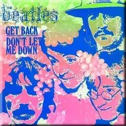 The Beatles Get Back/Dont Let Me Down Magnet