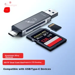 Chuanyu USB čitač kartica, Type-C SD/TF