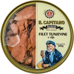 IL CAPITANO Tunjevina fileti u ulju, 160g