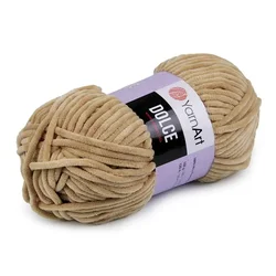 Pletenje ženilja Dolce 100 g - (747) bež