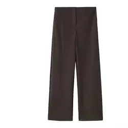 MANGO Hlače CAN  rjava