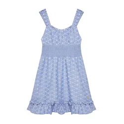 Guess Vsakodnevna obleka J5GK17 WH7K0 Modra Regular Fit