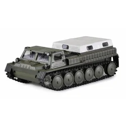 RC Tank na gosenicah 1:16, oljčno zelen/bel