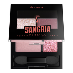 AURA Paleta senki za oči Sangria