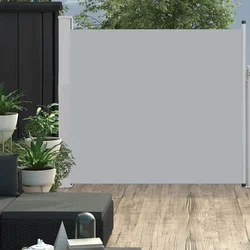Uvlačiva bočna tenda za terasu 170 x 300 cm siva