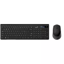 GENIUS SlimStar 8230 Wireless USB YU crna tastatura+ miš