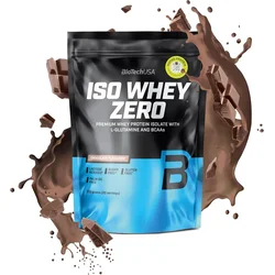 BioTechUSA Protein Iso Whey Zero, Čokolada, 454 g