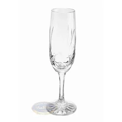 Marika Kristalni kozarci za šampanjec 170ml Frozen Leaf 6 kosov